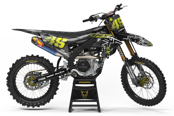 Kit déco motocross Yamaha - BATALEON - Gris