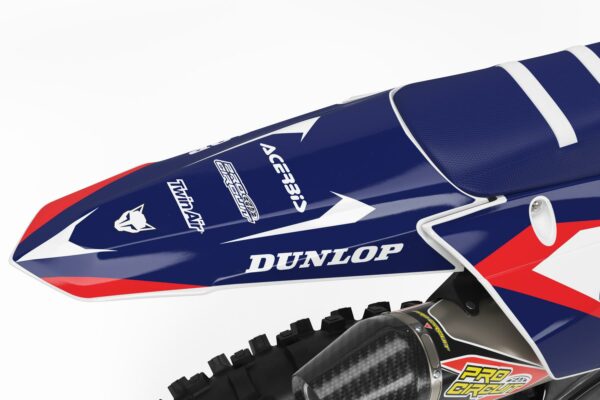 Kit déco motocross Yamaha - BLAST - Blanc 3