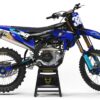 Kit déco motocross Yamaha - Blast - Bleu