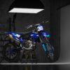 Kit déco motocross Yamaha - Blast - Bleu Promo
