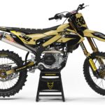 Kit déco motocross Yamaha - Blast - Mustard