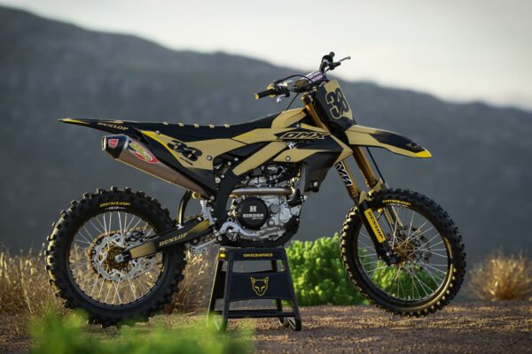 Kit déco motocross Yamaha - Blast - Mustard Promo