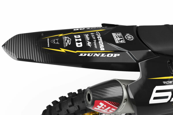 Kit déco motocross Yamaha - Carbon 3