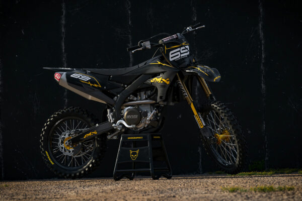 Kit déco motocross Yamaha - Carbon Promo