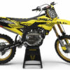 Kit déco motocross Yamaha - Chimera - Jaune