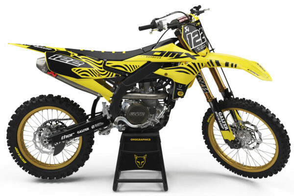 Kit déco motocross Yamaha - Chimera - Jaune