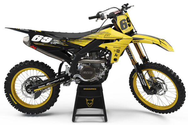 Kit déco motocross Yamaha - Comet
