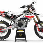 Kit déco motocross Yamaha - Competition - Blanc