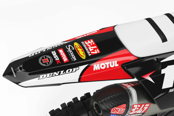 Kit déco motocross Yamaha - Competition - Blanc 3