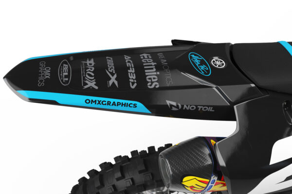 Kit déco motocross Yamaha - Corsa - Bleu 3