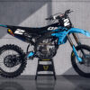 Kit déco motocross Yamaha - Corsa - Bleu Promo