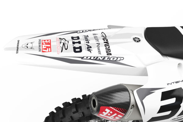 Kit déco motocross Yamaha - Creed - Gris 3