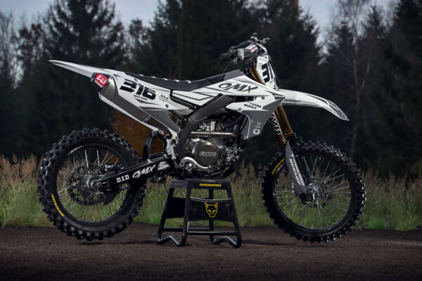 Kit déco motocross Yamaha - Creed - Gris Promo