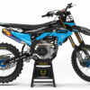 Kit déco motocross Yamaha - Frost - Bleu