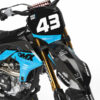 Kit déco motocross Yamaha - Frost - Bleu 2