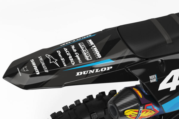 Kit déco motocross Yamaha - Frost - Bleu 3