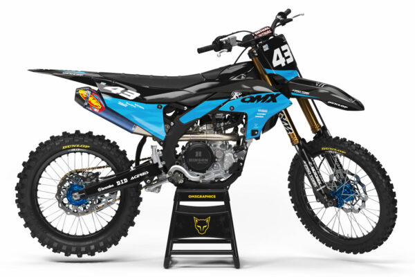 Kit déco motocross Yamaha - Frost - Bleu