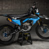 Kit déco motocross Yamaha - Frost - Bleu Promo