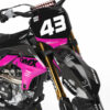 Kit déco motocross Yamaha - Frost - Rose 2