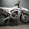Kit déco motocross Yamaha - Glitch - Teal Rose Promo