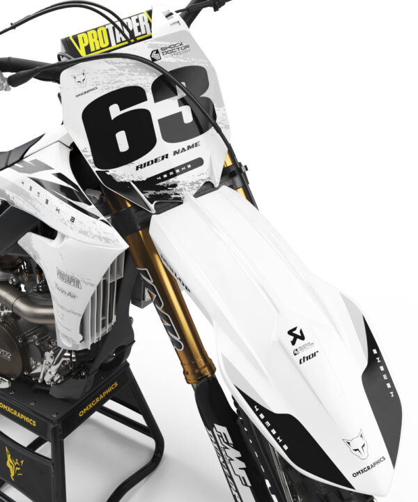 Kit déco motocross Yamaha - Hangout - Gris 2