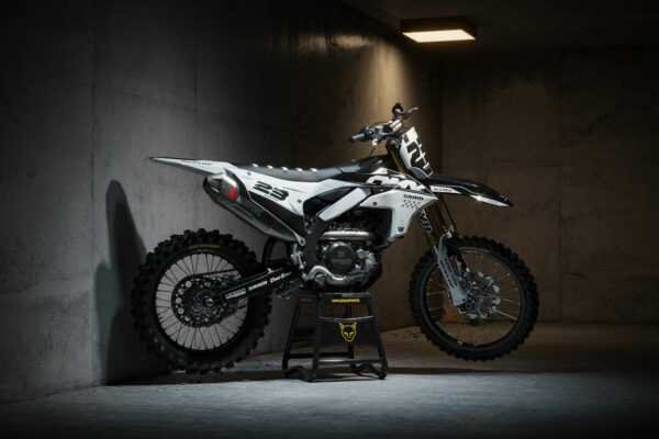 Kit déco motocross Yamaha - Holeshot - Blanc Promo