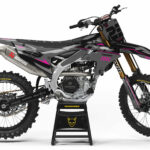 Kit déco motocross Yamaha - Holeshot - Gris