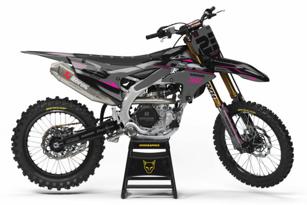 Kit déco motocross Yamaha - Holeshot - Gris