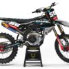 Kit déco motocross Yamaha - Instinct - Gris