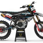 Kit déco motocross Yamaha - Instinct - Gris