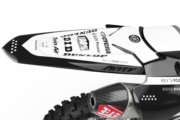 Kit déco motocross Yamaha - Katana - Gris 3