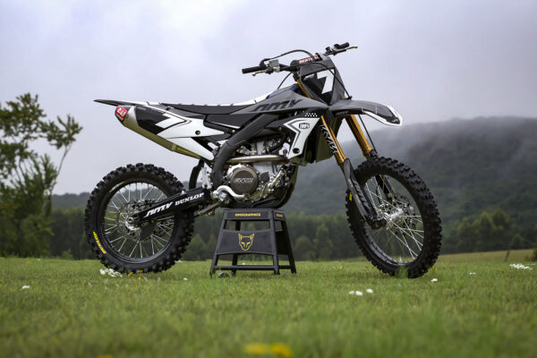Kit déco motocross Yamaha - Katana - Gris Promo