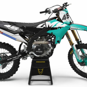 Kit déco motocross Yamaha - Local - Teal