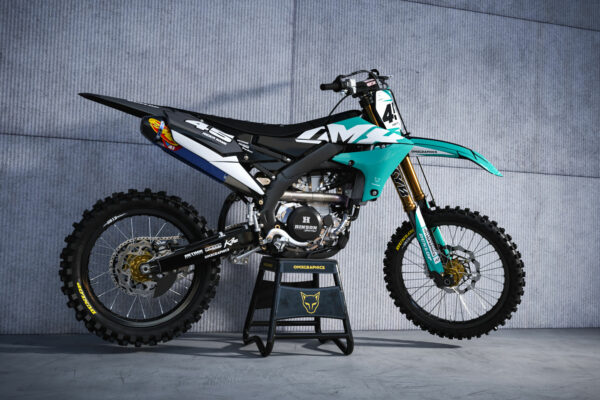 Kit déco motocross Yamaha - Local - Teal Promo
