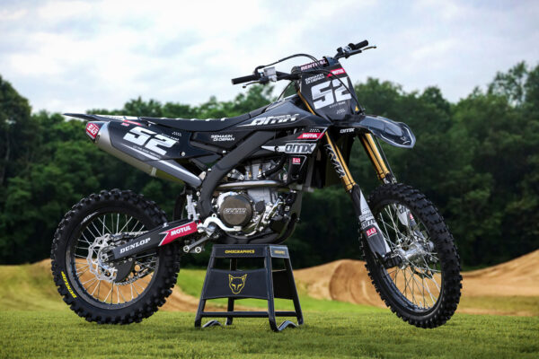 Kit déco motocross Yamaha - Ominous - Noir Promo
