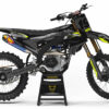Kit déco motocross Yamaha - Phantom - Noir