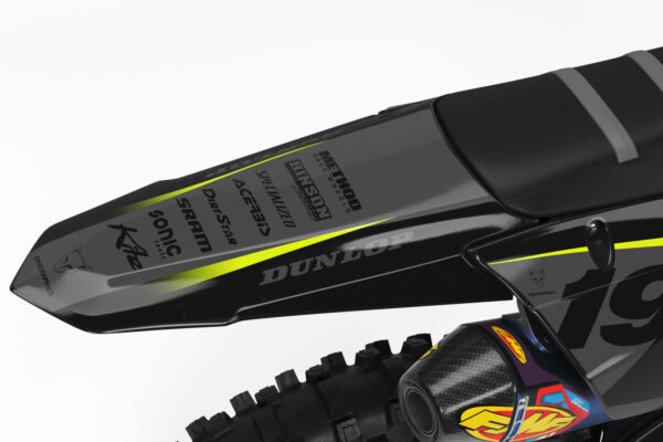 Kit déco motocross Yamaha - Phantom - Noir 3