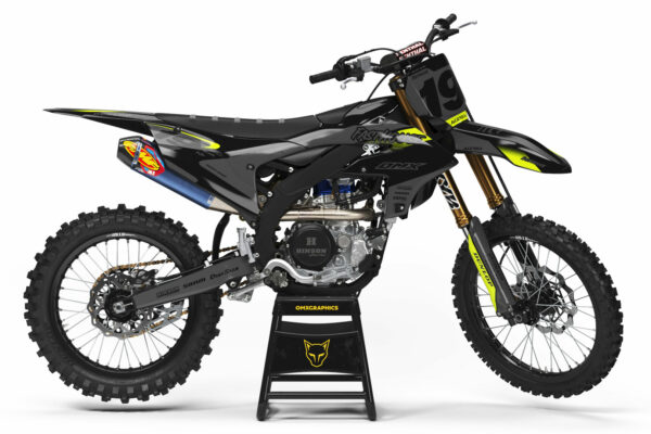 Kit déco motocross Yamaha - Phantom - Noir
