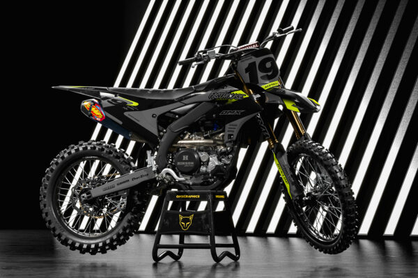 Kit déco motocross Yamaha - Phantom - Noir Promo