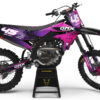 Kit déco motocross Yamaha - Pixel - Rose
