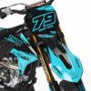 Kit déco motocross Yamaha - Punch - Bleu 2