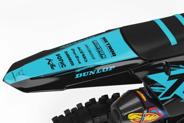 Kit déco motocross Yamaha - Punch - Bleu 3