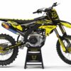 Kit déco motocross Yamaha - Punch - Jaune