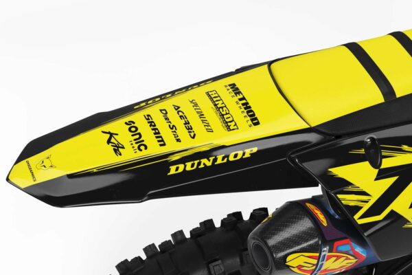 Kit déco motocross Yamaha - Punch - Jaune 3