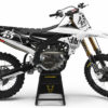 Kit déco motocross Yamaha - Race - Blanc