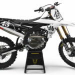 Kit déco motocross Yamaha - Race - Blanc