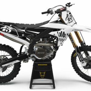 Kit déco motocross Yamaha - Race - Blanc