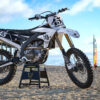 Kit déco motocross Yamaha - Race - Blanc Promo
