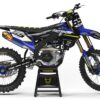 Kit déco motocross Yamaha - Reckless - Bleu