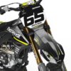 Kit déco motocross Yamaha - Reckless - Noir Gris 2